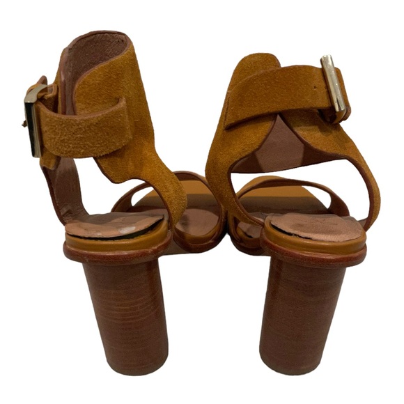 Joie Opal Suede Leather Heels - Picture 4 of 9